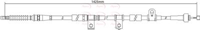 Cable Pull, parking brake APEC CAB1228