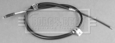 Тросик, cтояночный тормоз BORG & BECK BKB3144 для HYUNDAI TRAJET