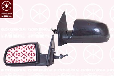 KLOKKERHOLM 32771021 Наружное зеркало  для KIA RIO II (JB) 1.5 CRDi