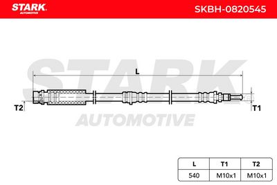 спирачен маркуч STARK SKBH-0820545