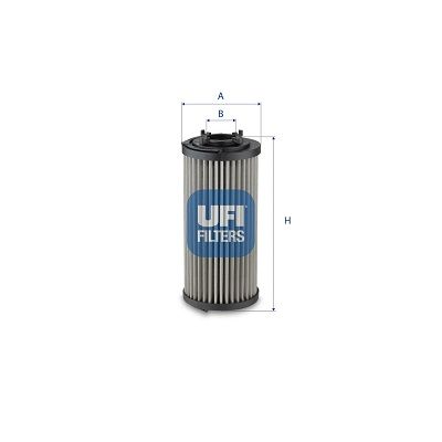 Hydraulisch filter (patroon) past: TEREX SF40, SF50