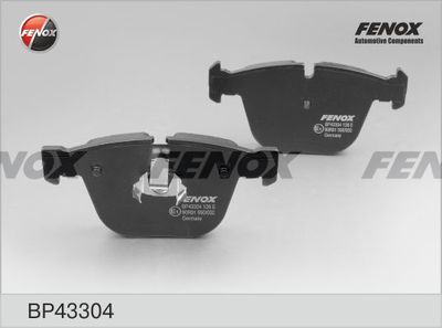 Комплект тормозных колодок, дисковый тормоз FENOX BP43304 для BENTLEY AZURE