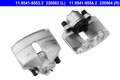 Тормозной суппорт ATE 11.9541-9554.2 для VW CC