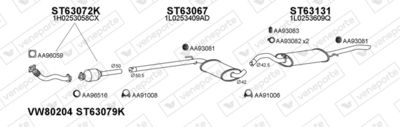 SISTEM DE ESAPAMENT VENEPORTE 630139