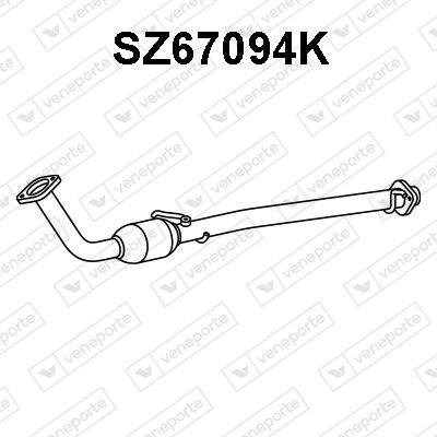 Катализатор VENEPORTE SZ67094K для SUZUKI JIMNY