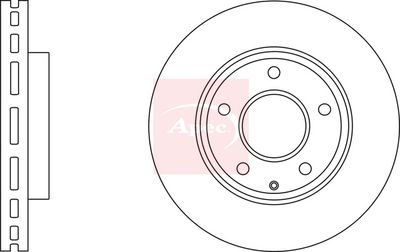 APEC Brake Disc DSK3044
