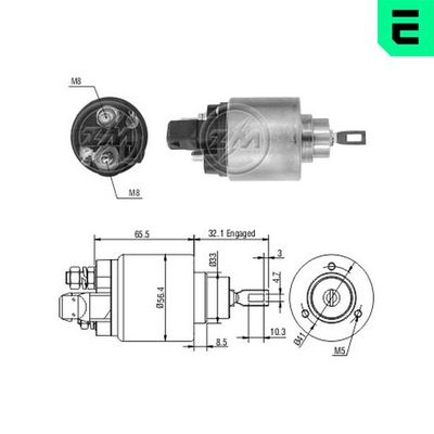 SOLENOID ELECTROMOTOR