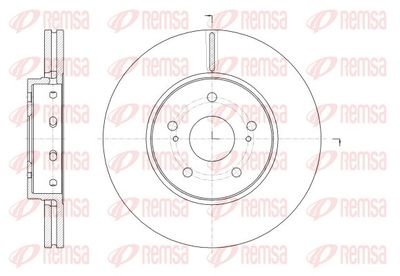 Тормозной диск REMSA 62513.10 для SUZUKI KIZASHI