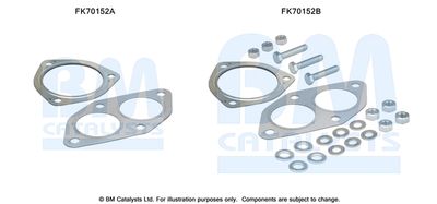 Монтажен комплект, изпускателна тръба BM Catalysts FK70152
