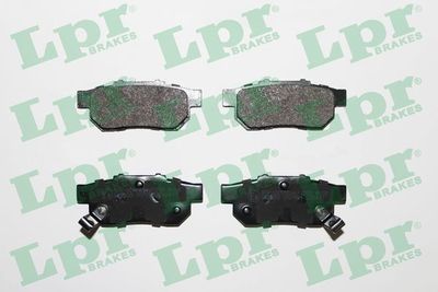LPR 05P991 Тормозные колодки и сигнализаторы  для HONDA CIVIC V седан (EG, EH) 1.6 16V Vtec (EH9)