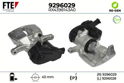 спирачен апарат FTE 9296029