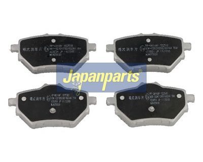 JAPANPARTS Stabdžių trinkelių rinkinys, diskinis stabdys