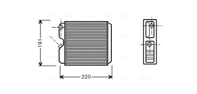 AVA QUALITY COOLING Kachelradiateur, interieurverwarming (OL6240)
