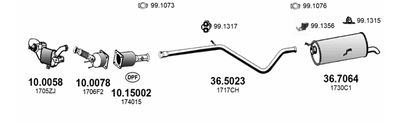 Układ wydechowy ASSO ART3949