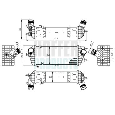 INTERCOOLER COMPRESOR