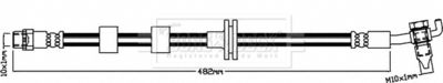 BORG & BECK BBH8526 Тормозной шланг  для LAND ROVER RANGE ROVER III (L322) 3.6 D 4x4