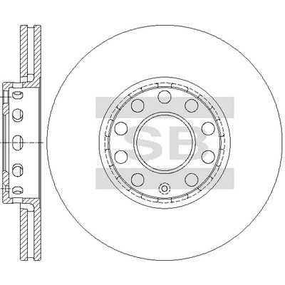 спирачен диск Hi-Q SD5421