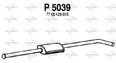 Tłumik środkowy FENNO P5039