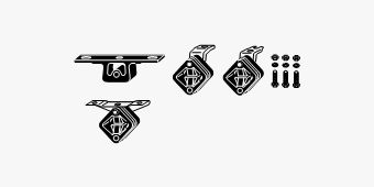 SET MONTARE SISTEM DE ESAPAMENT