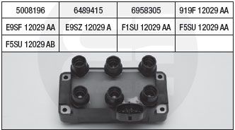 Катушка зажигания BRECAV 215.004E для FORD USA WINDSTAR