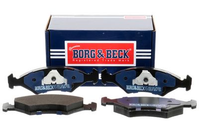 комплект спирачно феродо, дискови спирачки BORG & BECK BBP1118