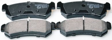Комплект тормозных колодок, дисковый тормоз B111235