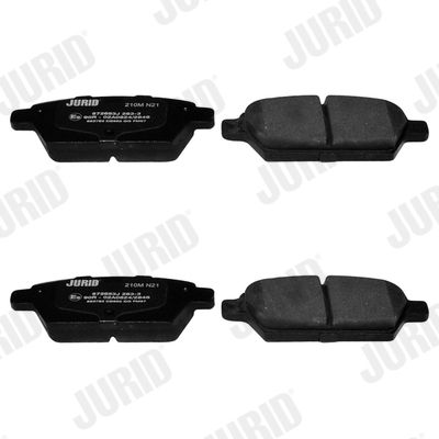 Brake Pad Set, disc brake 572653J