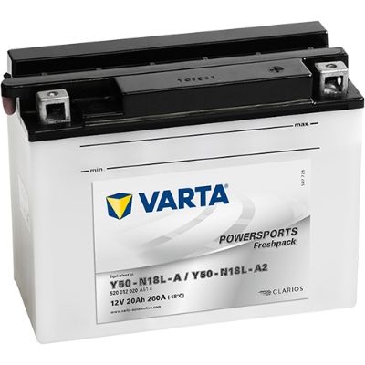 Стартерная аккумуляторная батарея VARTA 520012020A514 для HARLEY-DAVIDSON TOUR