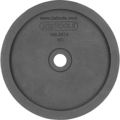 KS Tools 160.0474 Pryžový talíř 12 pro zvedací plošiny J.A. Becker/ATH/HOFMANN/Hermann, Ø 120 mm