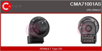 COMUTATOR REGLAJ OGLINDA CASCO CMA71001AS