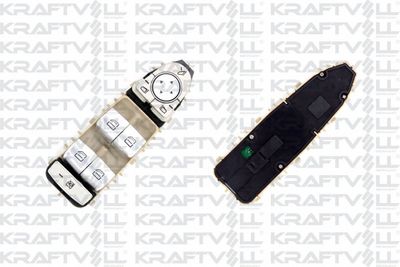 Mercedes W205 Ön Sol Cam Düğmesi Bej | KRAFTVOLL 04050220