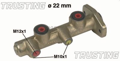 Главный тормозной цилиндр TRUSTING PF154 для FORD TRANSIT