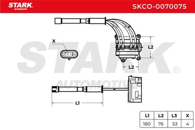 запалителна бобина STARK SKCO-0070075