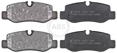Brake Pad Set, disc brake 35056