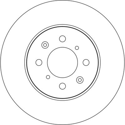 BREMSSCHEIBE TRW DF4560 1