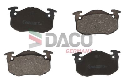 Комплект тормозных колодок, дисковый тормоз DACO Germany 323928 для CITROËN ZX