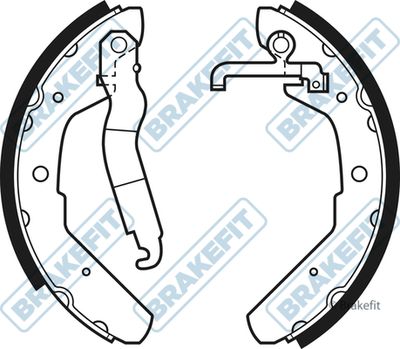 APEC Brake Shoe Set BSH1080