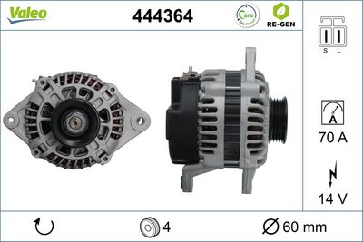 генератор VALEO 444364