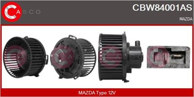 Вентилятор салона CASCO CBW84001AS для MAZDA 5