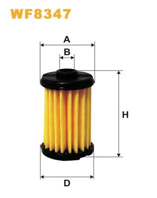 Palivový filter WIX FILTERS WF8347