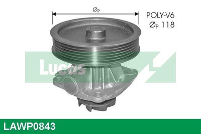 Pompa wody, chłodzenie silnika LUCAS LAWP0843
