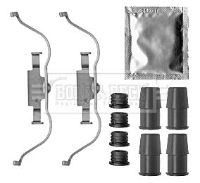 BORG & BECK BBK1352 Скобы тормозных колодок  для LAND ROVER RANGE ROVER III (L322) 4.4 4x4
