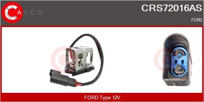 REZISTOR ELECTROMOTOR - VENTILATOR CASCO CRS72016AS