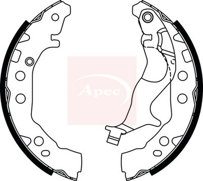 APEC Brake Shoe Set SHU839