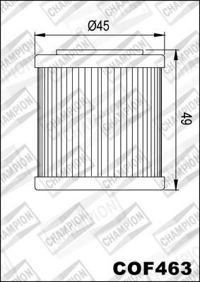 Filtru ulei CHAMPION COF463