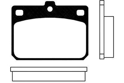Kavo Parts Stabdžių trinkelių rinkinys, diskinis stabdys
