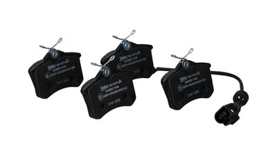 BREMSBELAGSATZ SCHEIBENBREMSE VALEO 301674A 23