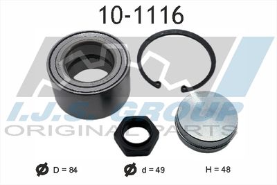 Wheel Bearing Kit 10-1116