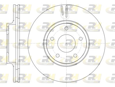 ROADHOUSE 61243.10 Тормозные диски для NISSAN MAXIMA / MAXIMA QX V (A33)