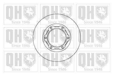 Тормозной диск QUINTON HAZELL BDC5122 для MERCEDES-BENZ VARIO